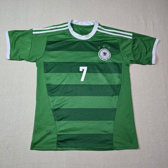 P-Soccer Germany 2012 Away Soccer Futbol Jersey Men’s Large #7 Schweinsteiger - Picture 1 of 10
